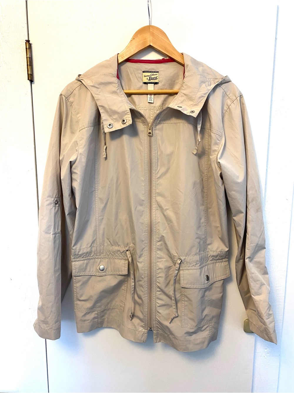 G H Bass & Co Rain Jacket Windbreaker Size M